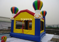 PVC Tarpaulin Kids bơm hơi lâu đài Bouncy với bóng bay 4 x 4 m Tùy chỉnh