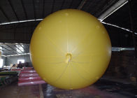 Bong bóng bơm hơi tùy chỉnh màu vàng cho quảng cáo thương mại Đường kính 2,5m