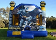 Siêu anh hùng Batman Childrens Bouncy Castle Combo Bơm hơi Bouncer Bounce House