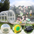 Lều bong bóng bơm ngoài trời Transparent Crystal Dome Lều bong bóng bơm với bong bóng cho đám cưới