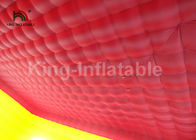 10 * 10m Kích thước lớn Đỏ Đen Sự kiện bơm hơi Lều chống cháy và chống nước