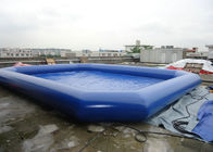 Bể bơi di động bơm hơi lớn di động với màu sắc tùy chỉnh, chất liệu PVC mềm