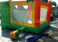 Chủ đề rừng nhiệt đới 0,55mm PVC Lâu đài nhảy hài hước cho trẻ em / người lớn