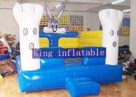 Oxford Vải 13 feet Kids Bouncer Modular / Nhà nhảy bơm hơi với thiết kế Bunny