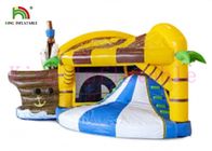 Tùy chỉnh 0,55mm PVC Pirate bơm hơi Castle Castle Màu OEM cho người lớn và trẻ em