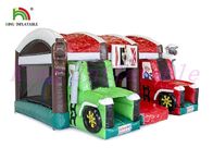 Chủ đề trang trại hấp dẫn PVC Thổi lên Máy kéo Bouncy / Lâu đài trẻ em Bouncy