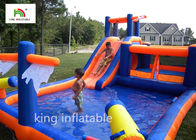 Trượt nước hồ bơi 4,5 * 8m Mini Sân sau nhỏ Monkey Bar Slide cho trẻ em
