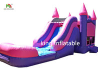 Girl Big Infltable Bounce House Slide khô với máy thổi CE 5mL * 4mW * 3mH
