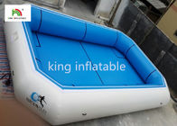 Chất liệu màu xanh Plato Bể bơi bơm hơi di động CE EN14960 SGS