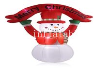 Ngoài trời 10 m Sản phẩm Giáng sinh bơm hơi Air Blown Holiday Snowman