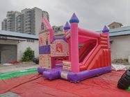 Trẻ em ngoài trời bơm hơi theo chủ đề công chúa nhảy lâu đài Bounce House PVC Tarpaulin