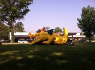 Khóa học vượt chướng ngại vật lâu đài Big Dragon Inflatable Bouncer dành cho trẻ em