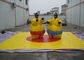 Nontoxic PVC Tarpaulin Inflatable Sumo Street Games With Helmets N Gloves
