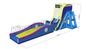 Crazing Fun Inflatable Fly Water Slide For Adults Blue And Yellow Color