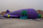 PVC 12m Airplane Inflatable Jump House Castle Type For Rental