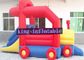 Snail Shape Commercial Bounce Houses With Slide Of PVC Coated 210D Nylon Fabric