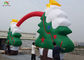 EN14960 Inflatable Advertising Products 11*5 m Blow Up Christmas Tree Arches Santa