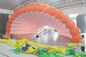 Party 10m By 5m Semicircle Inflatable Event Tent With LED Light