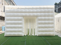 Câu lạc bộ đêm bơm hơi Lều tổ chức sự kiện Tiệc cưới PVC Led Hộp đêm bơm hơi