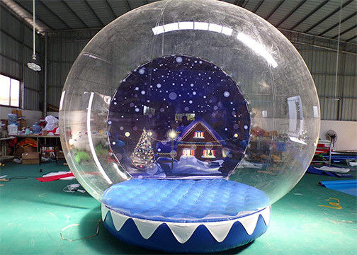 Outdoor Advertising 3m Inflatable Snow Globe Balloon