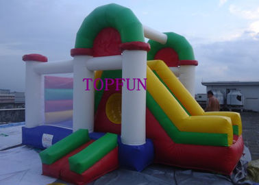 Trò chơi vui chơi ngoài trời cho trẻ em Combo Trò chơi bơm hơi Lâu đài PVC Bạt