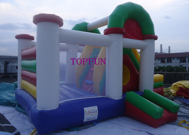Trò chơi vui chơi ngoài trời cho trẻ em Combo Trò chơi bơm hơi Lâu đài PVC Bạt