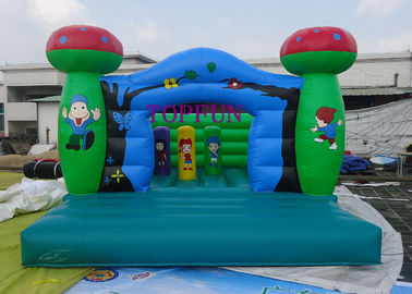 5 x 4 m 0,55mm PVC Bạt Nấm Thương mại Nhảy Lâu đài Bouncy