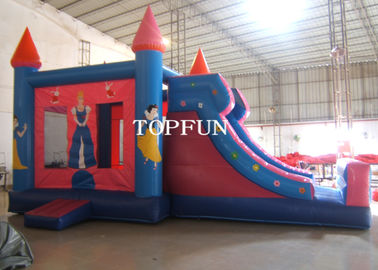 Pink Princess PVC Tarpaulin bơm hơi Castle Castle cho trẻ em