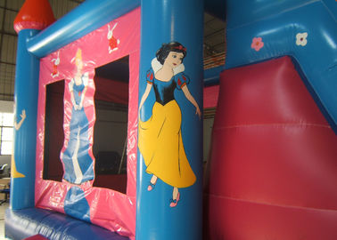 Pink Princess PVC Tarpaulin bơm hơi Castle Castle cho trẻ em
