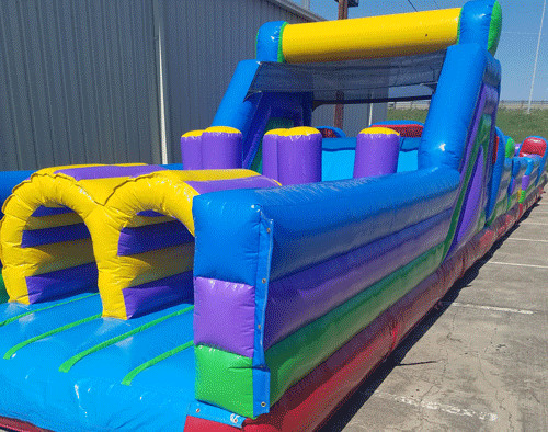 Trò chơi thể thao kết hợp vượt chướng ngại vật 30'Ft và 40ft Inflatable