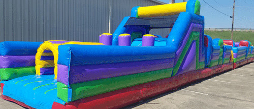 Trò chơi thể thao kết hợp vượt chướng ngại vật 30'Ft và 40ft Inflatable