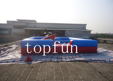 Trò chơi thể thao bơm hơi màu xanh đỏ Đấu trường Arena 6m x 6m cho người lớn
