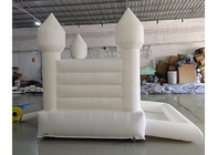 Inflatable Bouncer Castle White Wedding Bouncer Inflatable House For Kids