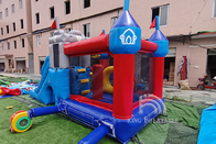 Lâu đài Bouncer bơm hơi cho trẻ em Bouncy House Jumping Castle With Slide