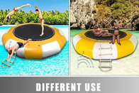 Water Trampoline Bơm hơi Đồ chơi dưới nước Bouncers Giải trí Cho thuê Jump Floating Trampolines