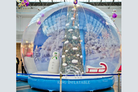 Giáng sinh Lều quả cầu tuyết bơm hơi Xmas Trang trí thương mại Quảng cáo Giáng sinh ngoài trời