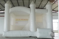 White Inflatable Bouncer dành cho người lớn Tiệc cưới Bounce Castle Trẻ em Bounce Jump House Combo với cầu trượt