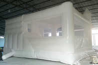 White Inflatable Bouncer dành cho người lớn Tiệc cưới Bounce Castle Trẻ em Bounce Jump House Combo với cầu trượt