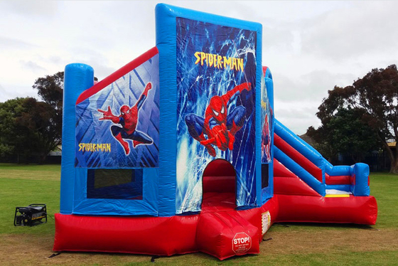 PVC bơm hơi Bouncy House cho thuê thương mại ngoài trời Combo lâu đài nhảy Bounce Jumping