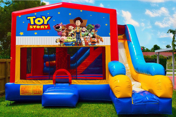 PVC bơm hơi Bouncy House cho thuê thương mại ngoài trời Combo lâu đài nhảy Bounce Jumping