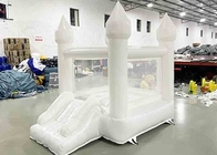 Màu trắng Mini Inflatable Bouncer Ngoài trời trong nhà cho trẻ em Tiệc sinh nhật Bouncy Castle House