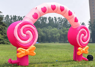 Trang trí tiệc sinh nhật cho trẻ em màu hồng Kẹo bơm hơi Vòm cho lễ hội