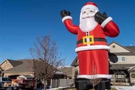 Ông già Noel bơm hơi Đồ trang trí Giáng sinh bơm hơi khổng lồ Santa Inflatables