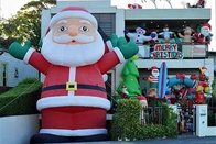 Ông già Noel bơm hơi Đồ trang trí Giáng sinh bơm hơi khổng lồ Santa Inflatables