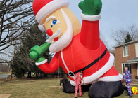 Santa Blow Up Đồ trang trí Giáng sinh Bơm hơi ông già Noel khổng lồ