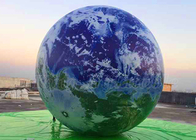 Quảng cáo khổng lồ Inflatables Word Globe Earth Map Ball LED treo Hành tinh