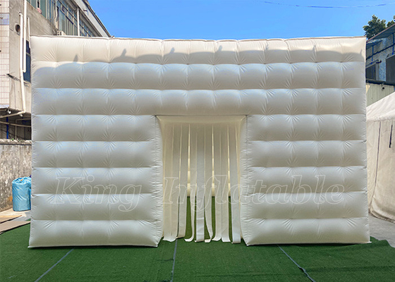 Lều sự kiện bơm hơi PVC Wedding Party Led Night Club Photo Booth Inflatable Cube Lều
