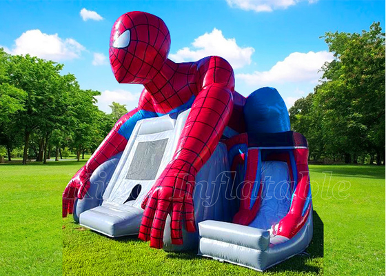 Trẻ em ngoài trời Bouncers bơm hơi Jumping Castle Combo 6m X 6m X6m Jump Bounce House