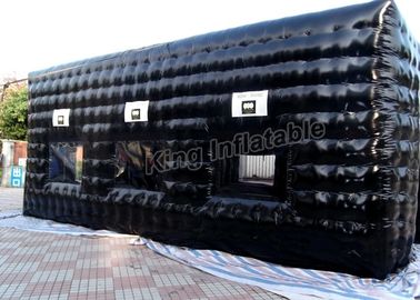 Đen Thiết kế vuông cắm trại Lều cắm trại làm bằng bạt PVC