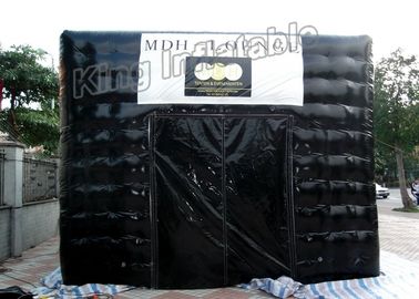 Đen Thiết kế vuông cắm trại Lều cắm trại làm bằng bạt PVC